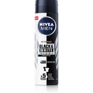 Nivea men anti-perspirant black & white invisible original