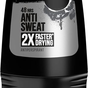 Axe black 48hrs anti sweat antiperspirant roll-on